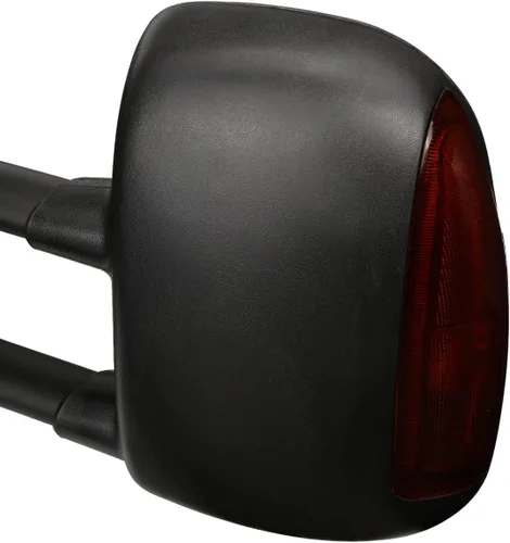 Vista 3 de DNA Motoring TWM-004-T888-BK-AM - Par de espejos laterales de remolque calefactables con luz de giro compatibles con 99-07 F250 / F350 / F450 / F550