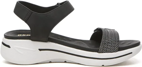 Vista 2 de Bernal Sandalias de moda para mujer, cómodas, transpirables, ajustables, atléticas, deportivas, para exteriores