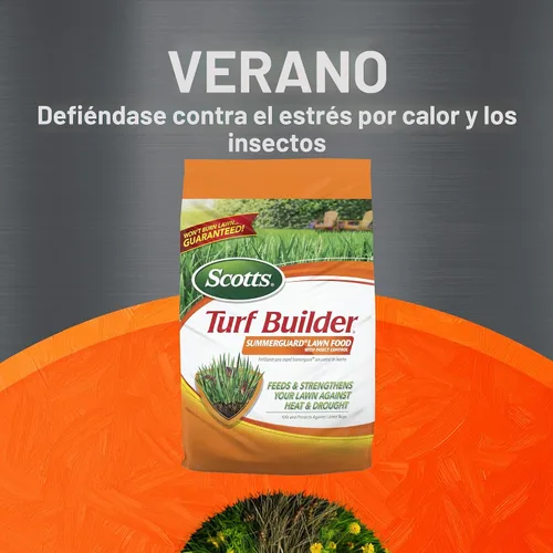 Vista 5 de Scotts Turf Builder - Paquete de cuidado de césped de 3 bolsas para césped