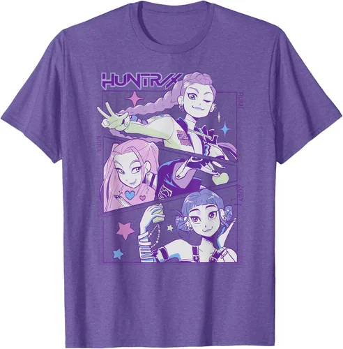 Vista 6 de KPop Demon Hunters HUNTR/X Camiseta oficialmente licenciada