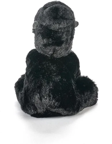 Vista 3 de The Petting Zoo - Peluche de gorila, regalos para niños, animales del zoológico Wild Onez, juguete de peluche de gorila 9 pulgadas