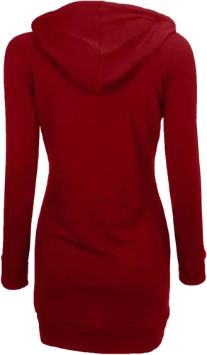 Vista 4 de BEPEI Sudadera de manga larga con capucha para mujer con bolsillos