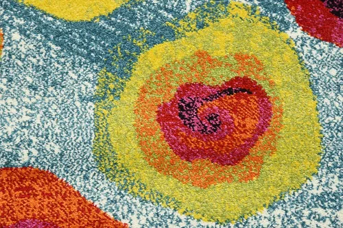 Vista 6 de Unique Loom colección Lyon - Alfombra abstracta y moderna