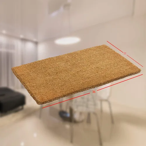 Vista 3 de Kempf felpudo de fibra de coco, altura mínima de espesor de 1 pulgada
