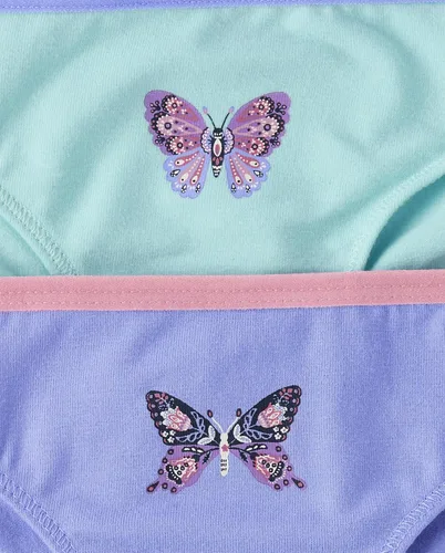 Vista 4 de The Children's Place Girls' Cotton Bikini Underwear 7-Pack