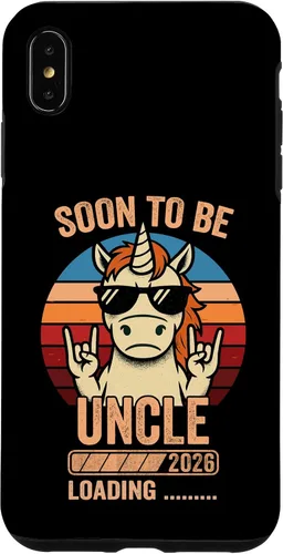 Vista 11 de Soon to Be Uncle 2026 Unicorn Uncle to Be 2026 Case for iPhone 16