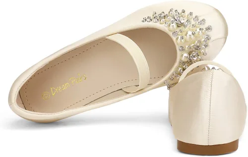 Vista 7 de DREAM PAIRS Mary Jane - Zapatos planos de vestir para niñas