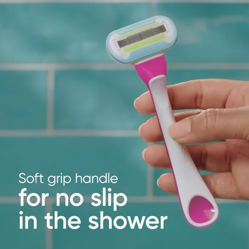 Vista 5 de Gillette Venus Maquinillas de afeitar desechables verdes extra suaves para mujer, 2