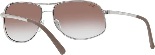 Vista 6 de Ray-Ban RB3387 - 00368 - Gafas de sol plateadasmoradas violeta degradado 2520in plateado