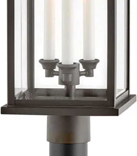 Vista 5 de Hinkley Weymouth Collection - Farol grande para exteriores con poste o muelle, bronce aceitado