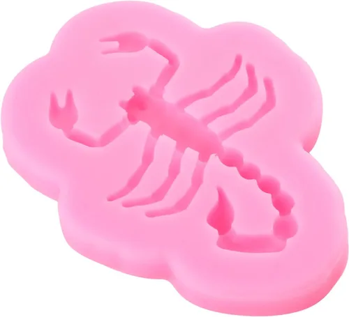 Vista 5 de Molde de silicona para insectos para fondant de escorpión, para decoración de pasteles, decoración de cupcakes, azúcar, manualidades, caramelo