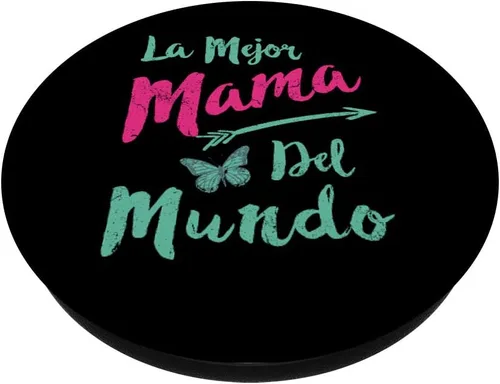 Vista 2 de La Mejor Mama Del Mundo - Soporte y agarre para teléfonos y tabletas, Negro