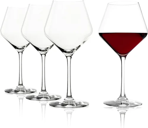 Vista 12 de Stölzle Lausitz Revolution - Copas de champán para vino espumoso, 6 3/4 onzas, juego de 4