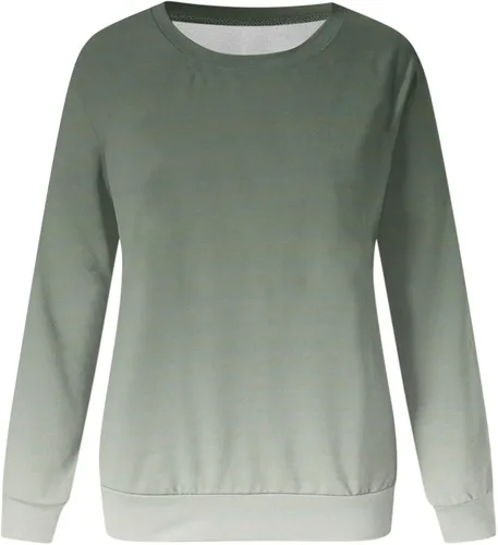 Vista 4 de ADJHDFH Sudadera casual de manga larga con cremallera para mujer, cuello redondo, sudadera con capucha Y2K