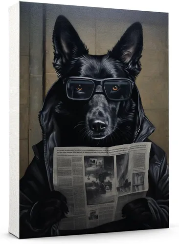 Vista 162 de Thuan Affenpinscher - Póster de lienzo con tus fotos, arte de pared para decoración del hogar, regalo conmemorativo para amantes de las mascotas