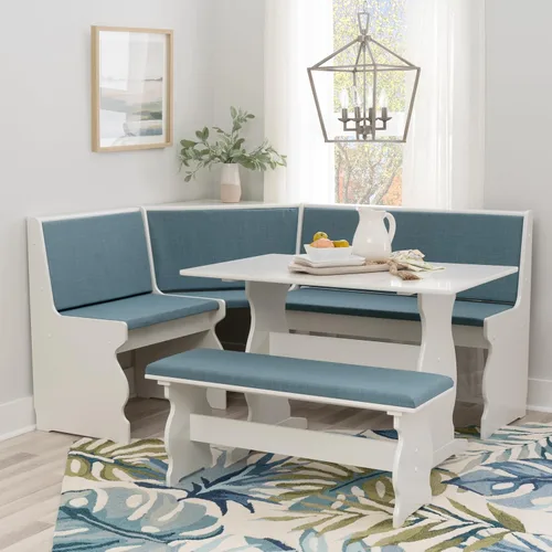 Vista 3 de Linon Lucy Capri Blue Nook 66.25 x 34.5 x 50.25 Azul