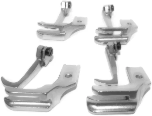 Vista 2 de Se adapta a la máquina de coser Singer 111W Welting Piping Walking Foot Set 4 pares