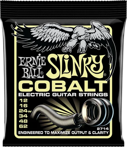Vista 7 de Cuerdas para guitarra eléctrica Cobalt de Ernie Ball