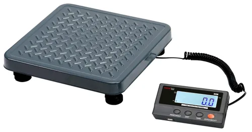Vista 8 de VisionTechShop MVS1 - Báscula postal de envío resistente, libra/kg conmutable, capacidad de 165 libras x 0.1 libras, legibilidad de 165.3 lbs x 0.1