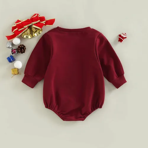 Vista 7 de Mameluco de gran tamaño para bebé niña niño disfraz de Halloween sudadera de calabaza mameluco de burbujas