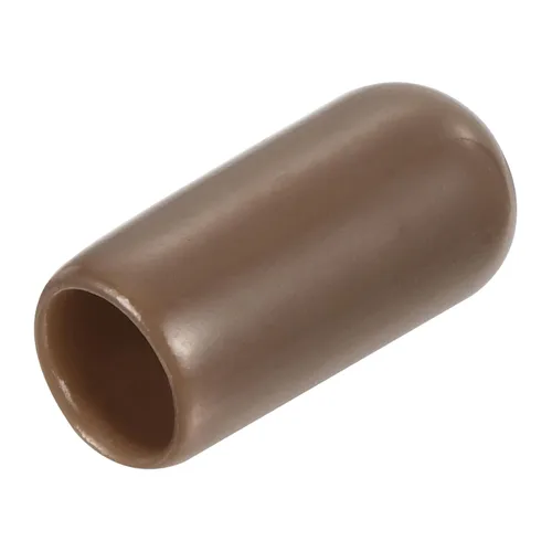 Vista 24 de uxcell 80 tapas de goma de 0.551 in de vinilo de identificación redonda tapa tapa de rosca de tornillo protectores negro