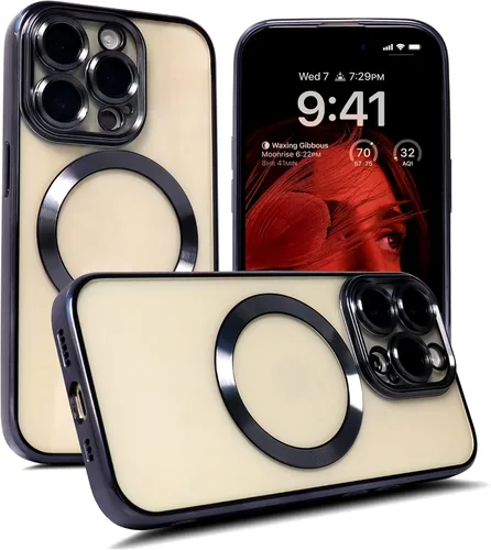 Vista 8 de Funda compatible con Apple iPhone 12 Pro Max, [transparente + dorado] para mujeres/hombres, a prueba de golpes, resistente, bonita funda protectora