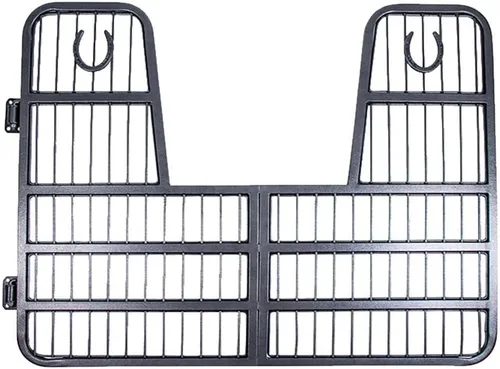 Vista 10 de EASY-UP Titan Horse - Puertas para caballo, construcción de acero resistente, acabado resistente al óxido, ideal para granero, granja y uso Armadura