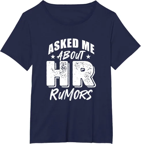 Vista 18 de Pregúntame sobre Rumores de RRHH Camiseta, Negro