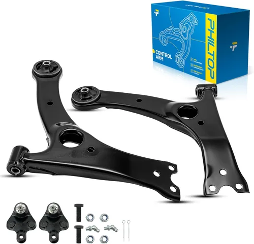Vista 178 de PHILTOP 6 piezas de brazo de control delantero inferior con barra estabilizadora de rótula para Nissan Rogue 2014-2020 Rogue Sport 2017-2022 Qashqai