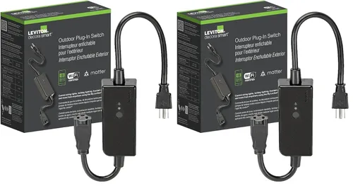 Vista 17 de Leviton Decora Smart interruptor regulador de intensidad, 0-10V, Wi-Fi, requiere cable neutro, funciona con Matter, My Leviton, Alexa, Google