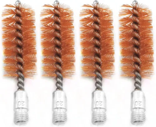 Vista 6 de 10 piezas 12GA 20GA calibre 410 cerdas de fósforo de bronce calibre 12GA cepillo de limpieza para rifle pistola escopeta multi-calibre (calibre .177)