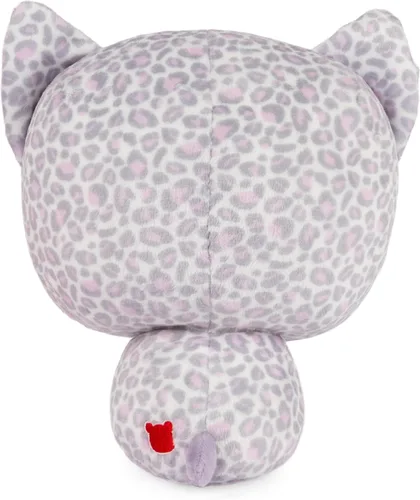 Vista 4 de GUND Drops, Gina Spots, Expressive Premium - Animal de peluche suave para mascotas, leopardo morado, 9 pulgadas