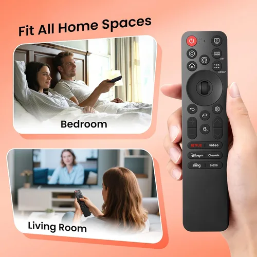 Vista 8 de MR25GA para LG-Smart-TV-Magic-Control Remote-Reemplazo con garantía de 1