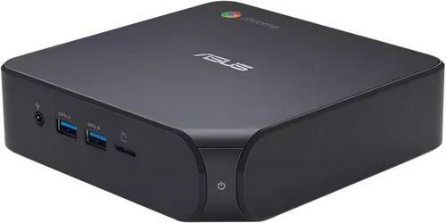Vista 9 de ASUS Chromebox 5a con procesador Intel® Core™ i3-1315U, 8 GB de RAM DDR5, SSD M.2 PCIe G4x4 NVMe de 128 GB, pantalla cuádruple, Wi-Fi 6E