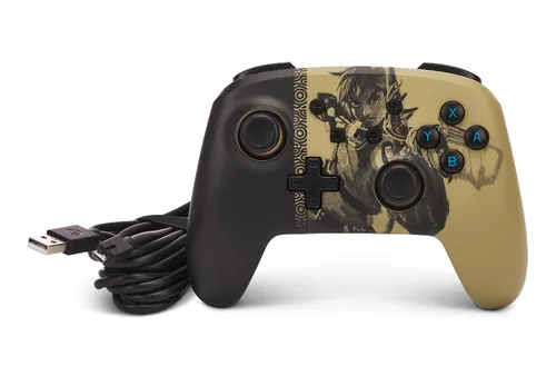 Vista 9 de PowerA Enhanced Wired Controller for Nintendo Switch - Ancient Archer, Gamepad, game controller, wired controller, officially licensed