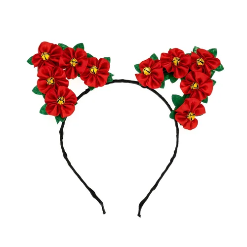 Vista 10 de Madison Tyler Diadema con Orejas de Elfo de Navidad para Mujeres Accesorios Lindos y Suaves para Fiesta de Navidad Regalos de Vacaciones