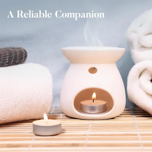 Vista 6 de Velas de Té a Granel - Paquete de 300, Más de 4.5 Horas de Combustión Completa, Velas de Té Sin Aroma, Sin Humo, Llama Brillante, Velas de Té