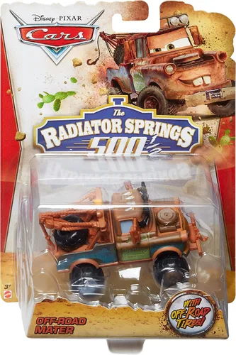 Vista 4 de Disney Juguetes de coche RS 500 Diecast Offroad Mater