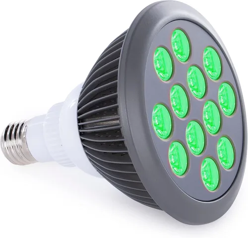 Vista 11 de Hooga Terapia de luz roja, 660 nm 850 nm, 12 LED de doble chip, portátil y dirigida de alta irradiancia para la piel, alivio del dolor
