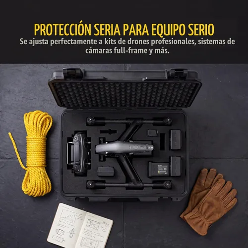 Vista 9 de MEIJIA - Funda rígida impermeable de alta calidad para cámara, funda rígida con espuma de ajuste personalizable, protección completa con diseño