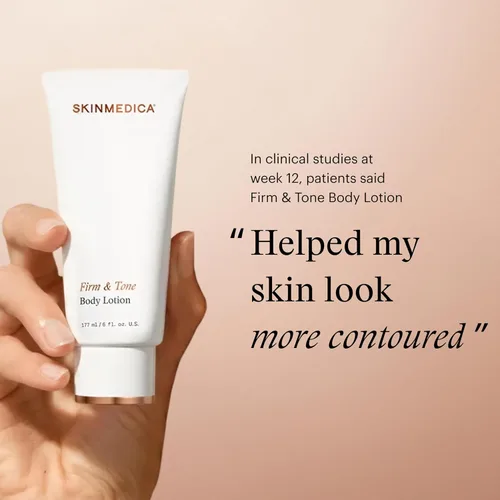 Vista 8 de SkinMedica Loción firme y tonificante para el cuerpo: loción corporal ideal para abordar los signos visibles de piel seca o envejecida para un