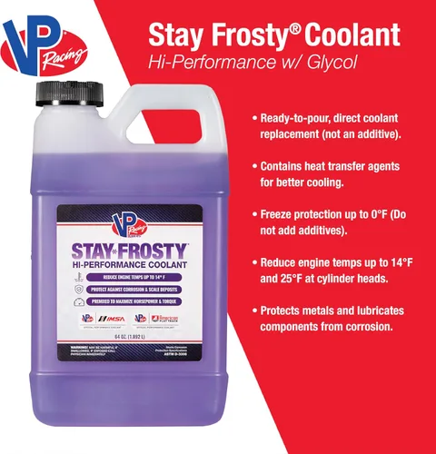 Vista 4 de VP Racing Fuels 23071 Stay Frosty - Refrigerante de alto rendimiento, 1 galón