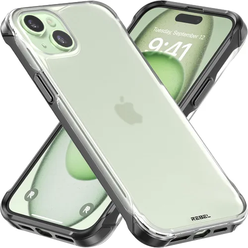 Vista 43 de Phone REBEL - Funda transparente para iPhone 14 Plus [Crystal Series Gen-4] Compatible con MagSafe Resistente, Antiarañazos, Sin Amarilleo