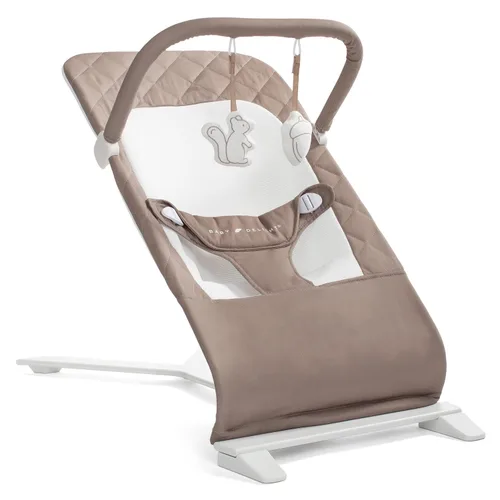 Vista 17 de Mecedora portátil Baby Delight Alpine Deluxe Para bebés 0 – 6 meses Paño color carbón