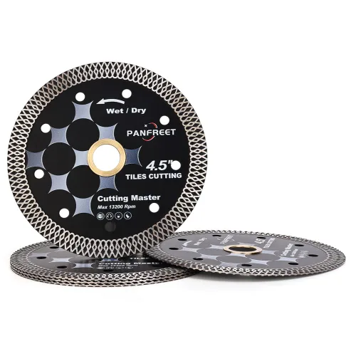 Vista 11 de Hoja fina estupenda de la porcelana del diamante de 4" para cortar las tejas de cerámica de la porcelana del mármol