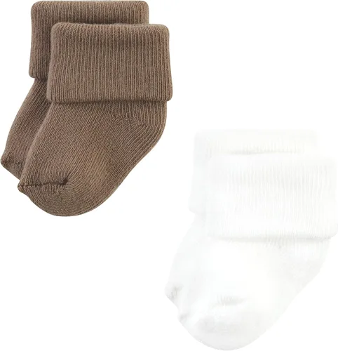 Vista 7 de Hudson Baby - Calcetines de algodón para recién nacidos y Terry para bebé niña