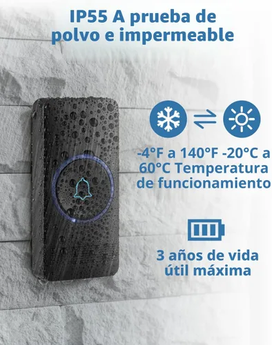 Vista 4 de Kit de timbre d-3b & d-3w de Avantek, negro, 0.25watts, 3.00 volts