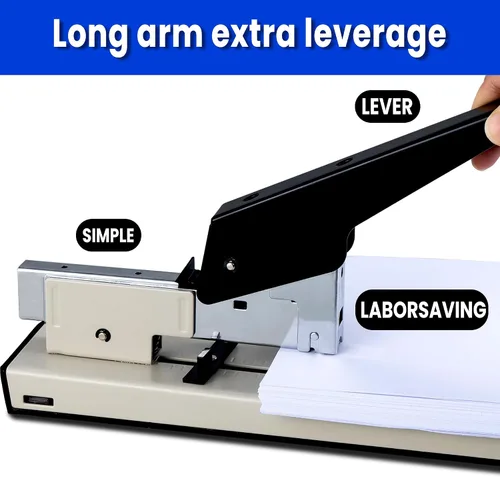 Vista 3 de Grapadora Heavy Duty 100 Hojas - Sin esfuerzo,grapadoras para escritorio,Capacidad