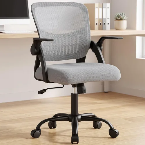 Vista 14 de OLIXIS Silla ergonómica de escritorio de oficina, silla ejecutiva de Negro