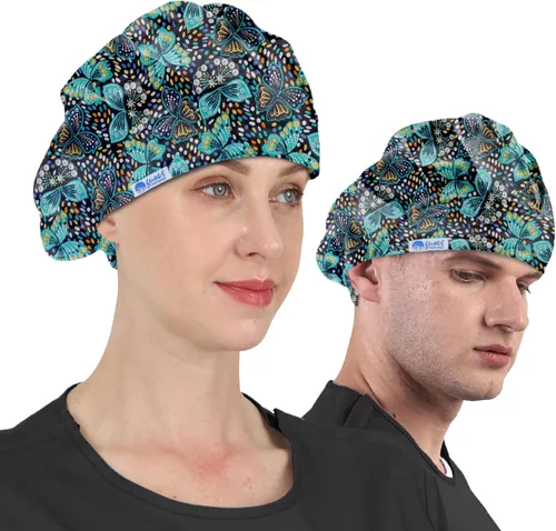 Vista 2 de Sombrero Bouffant Gorra Talla única Multicolor